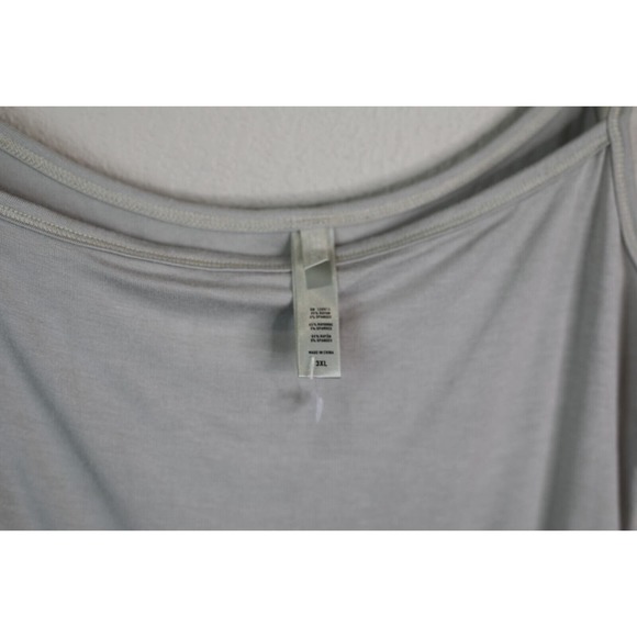 Skims Tank Women 3XL Cream Tan Spaghetti Crop Top Cami Camisole Classic - Picture 5 of 9